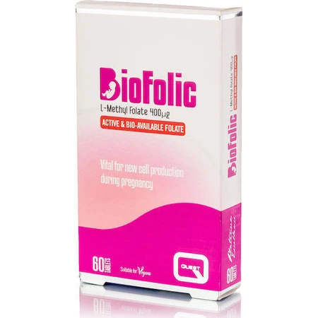Quest Biofolic 400mg Pregnancy Supplement 60 tabs: цены и характеристики