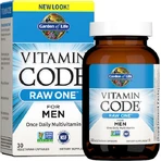 Garden Of Life Vitamin Code Raw One for Men Мультивитамины для энергии и укрепления иммунной системы 30 растительных капсул: цены и характеристики