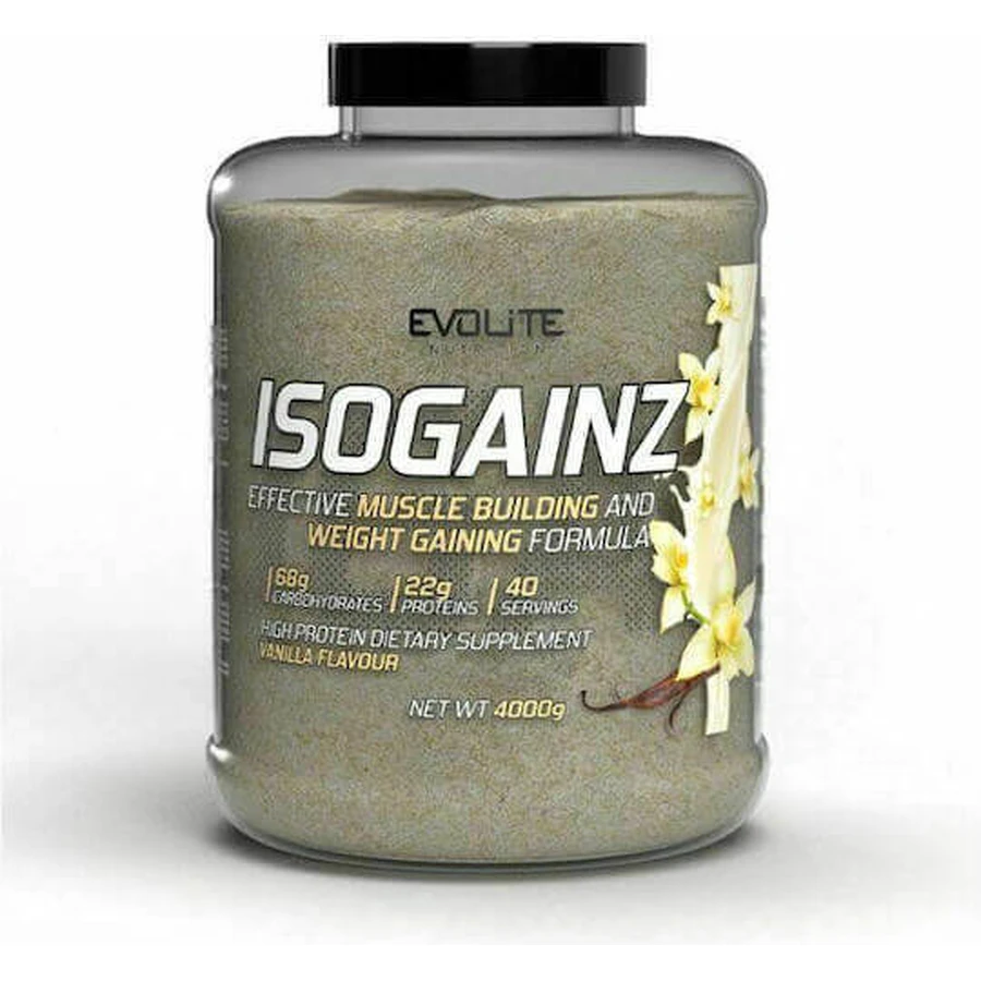 Evolite Isogainz без глютена и лактозы с ванильным вкусом 4 кг: цены и характеристики