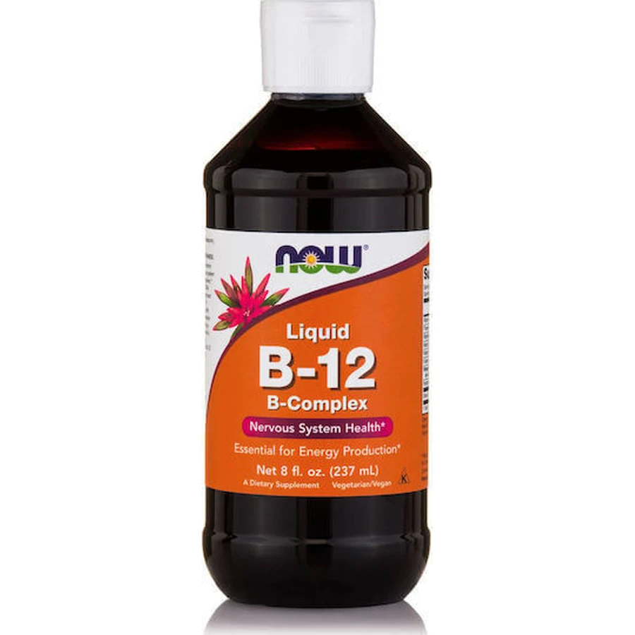 Now Foods Жидкий витамин B-12 для здоровья нервов 237 мл: цены и характеристики