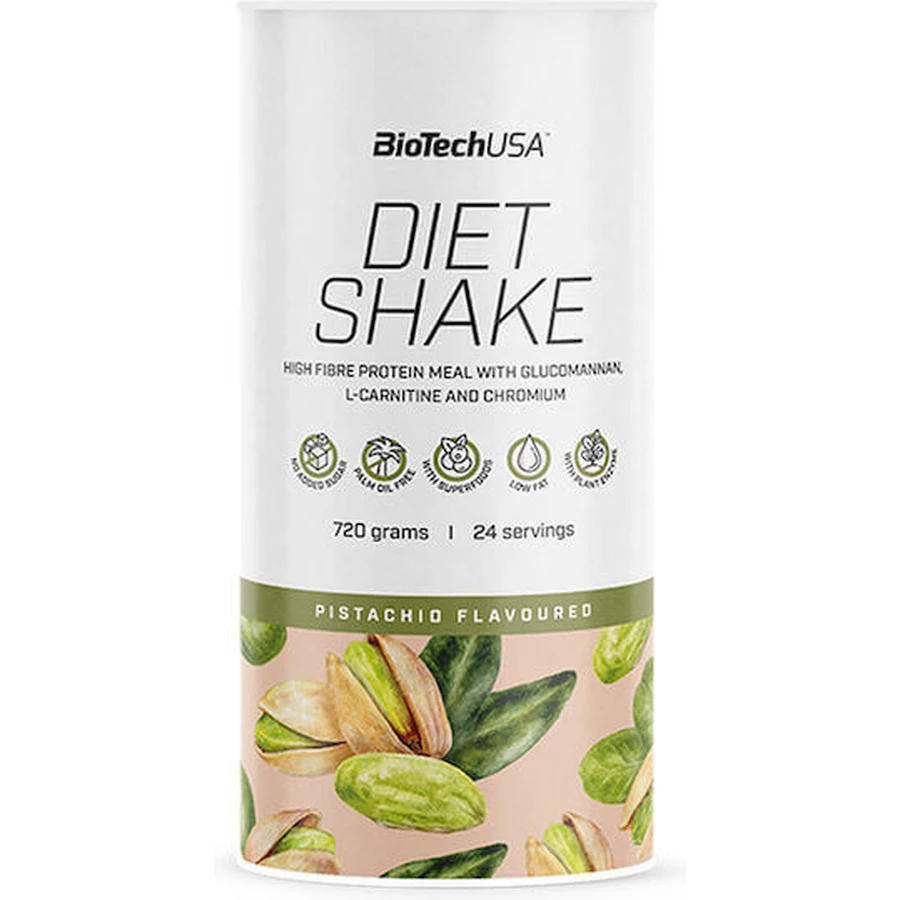 Biotech USA Diet Shake Сироватковий протеїновий коктейль зі смаком фісташки 720гр: ціни та характеристики