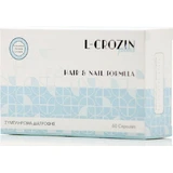 Спеціальна харчова добавка Dermageria L-Crozin Plus Формула для волосся та нігтів 60 капс.