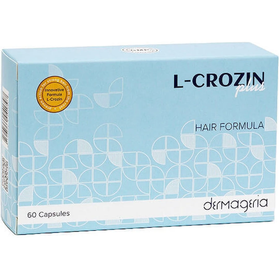 Dermageria L-Crozin Plus Hair Formula & Nail Formula Специальная пищевая добавка 60 капс: цены и характеристики