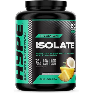 Hype Supplements Premium Isolated Pina Colada Flavoured Isolate 1.8kg