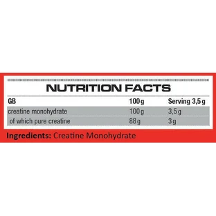 Nutrend Creatine Monohydrate Performance Increase 300gr