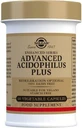 Solgar Advanced Acidophilus Plus Пробіотик 60 рослинних капсул