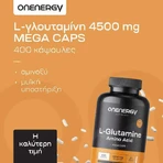 OnEnergy L-глютамин 4500 мг 400 капсул: ціни та характеристики