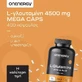 OnEnergy L-глютамин 4500 мг 400 капсул