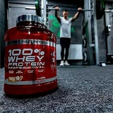Scitec Nutrition 100% Whey Профессиональный сывороточный протеин Whey Protein без глютена со вкусом арахисового масла 920гр