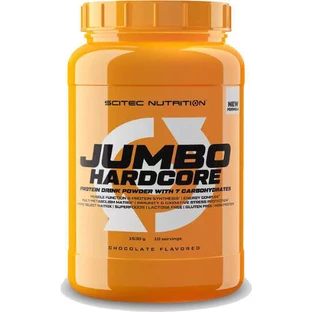 Scitec Nutrition Jumbo Hardcore Hardcore Drink Powder With 7 Carbohydrates Gluten & Lactose Free with Flavour Banana Yogurt 1.53kg