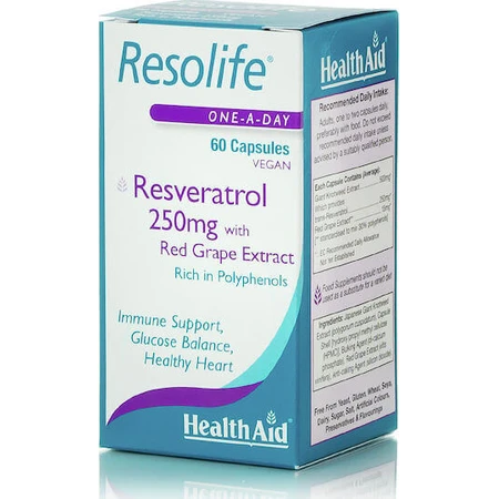 Health Aid Resolife Special Dietary Supplement 60 растительных капсул: цены и характеристики