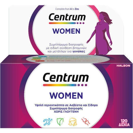Полівітамінний комплекс Centrum Women 4 Months для жінок на період до 4 місяців для підтримки харчування: ціни та характеристики