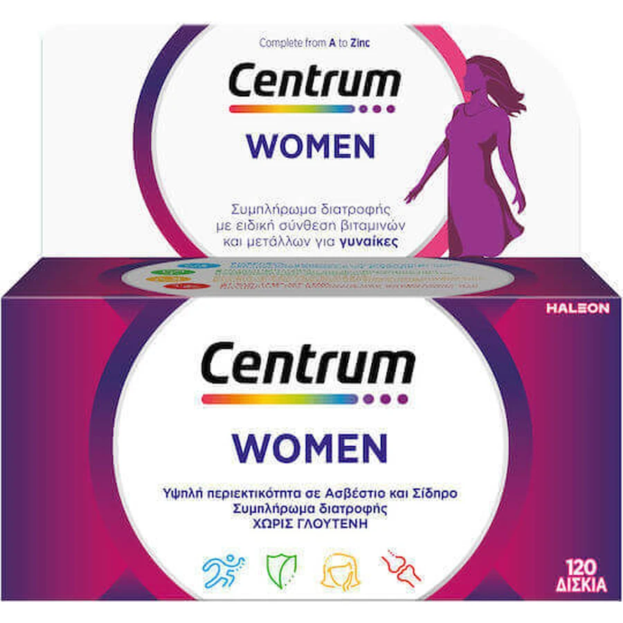 Полівітамінний комплекс Centrum Women 4 Months для жінок на період до 4 місяців для підтримки харчування: ціни та характеристики