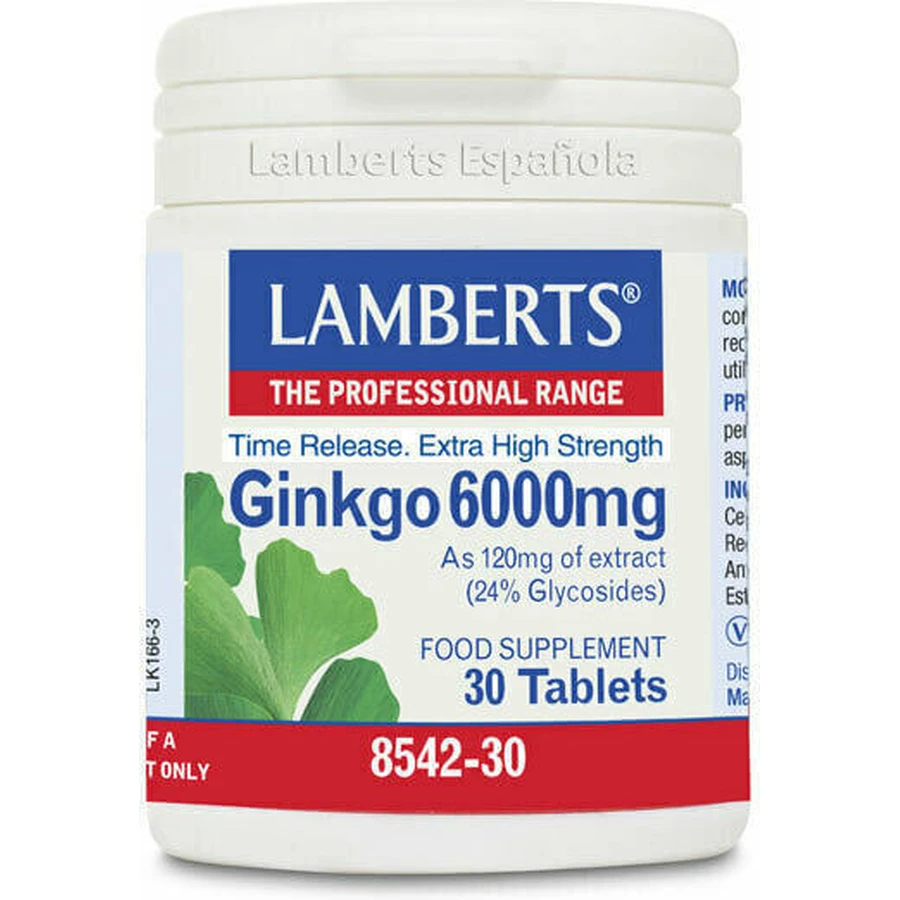 Lamberts Time Release Ginkgo 180 файлів: ціни та характеристики