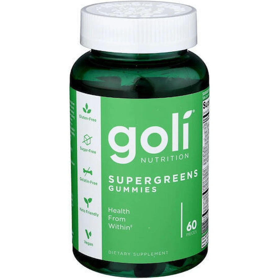 Желейні цукерки Goli Nutrition Supergreens 60 шт.: ціни та характеристики