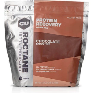 GU Protein Recovery Drink Mix Смесь сывороточных протеинов без глютена со вкусом шоколада 915 гр.