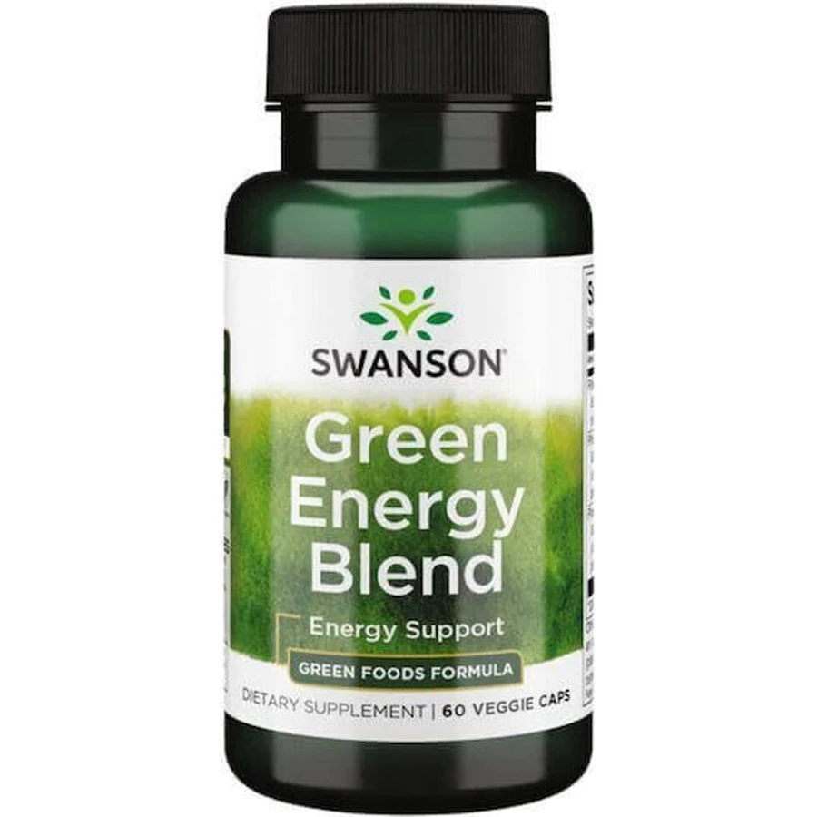 Swanson Green Energy Blend 60 капс Зеленый: цены и характеристики