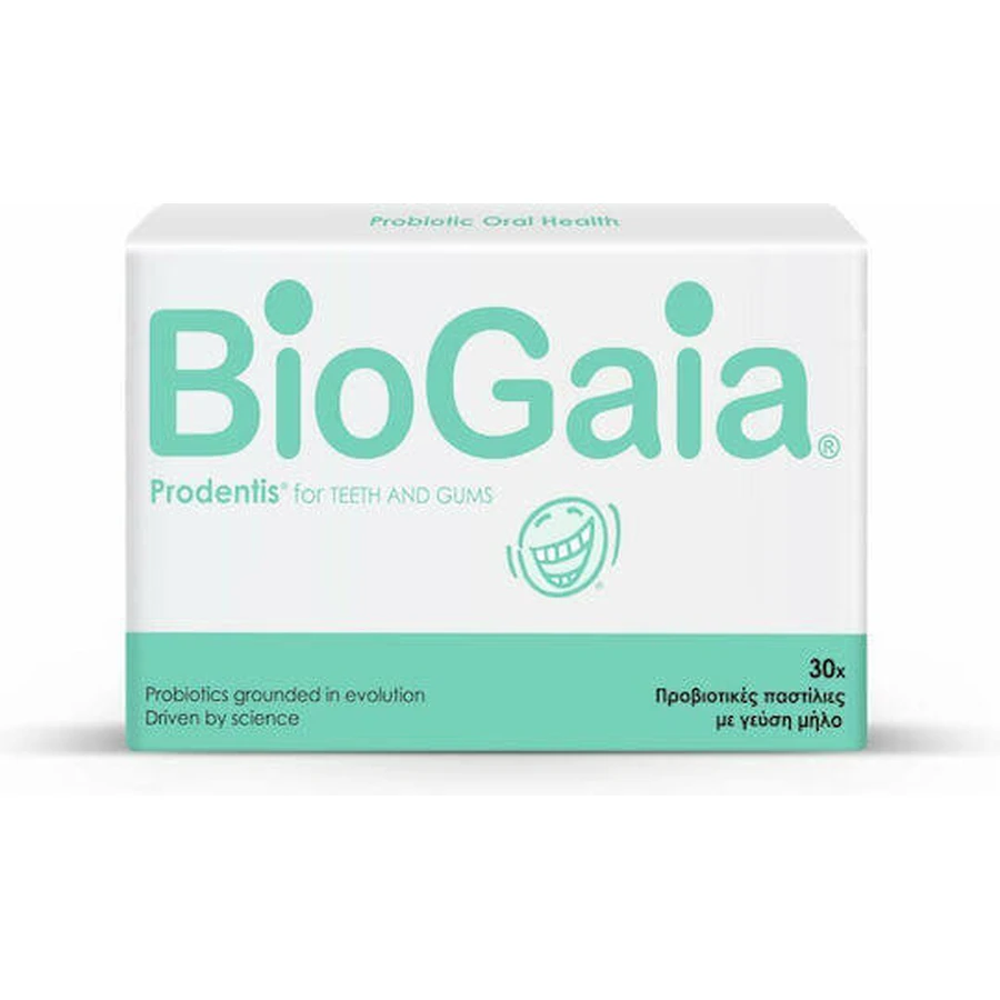BioGaia Prodentis для зубів і ясен пробіотик пробіотик 30 таблеток Яблуко: ціни та характеристики