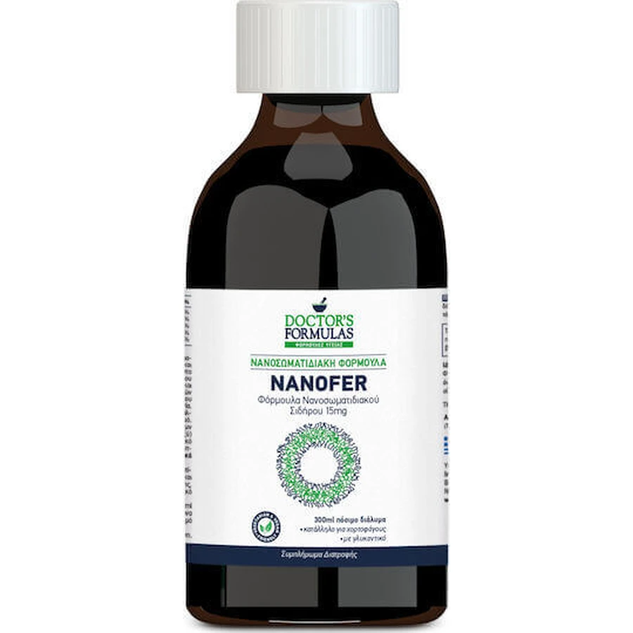 Doctor's Formulas Nanofer Nanoparticulate Iron Formula 300 мл: цены и характеристики