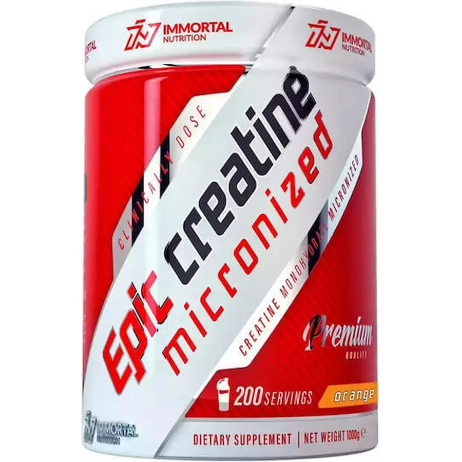Immortal Nutrition Epic Epic Creatine 5000mg Orange 1000gr: цены и характеристики