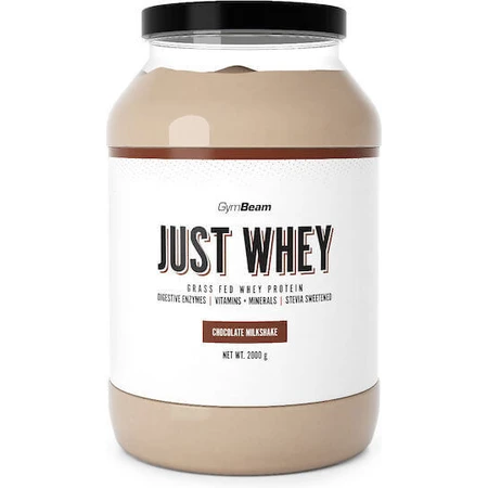 GymBeam Just Whey Сывороточный протеин со вкусом шоколадного милкшейка 1 кг: цены и характеристики