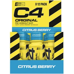 Cellucor C4 Original Pre-Workout Shot 12 x 5ml Citrus Berry