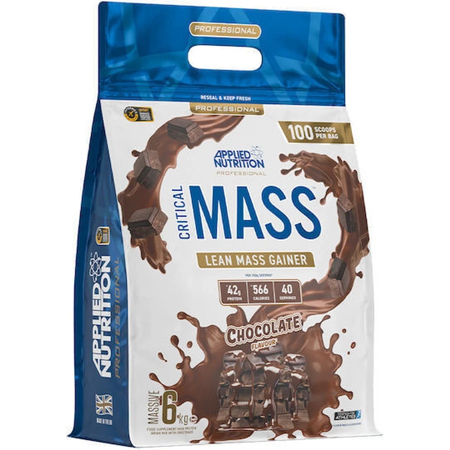 Applied Nutrition Critical Mass Professional Сывороточный протеин с креатином и шоколадным вкусом 6 кг: цены и характеристики