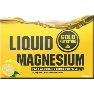 Gold Nutrition Рідкий магній 250 мг 10 x 25 мл зі смаком лимона