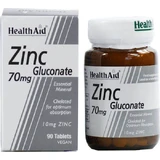 Health Aid Глицинат цинка 70 мг 90 таблеток