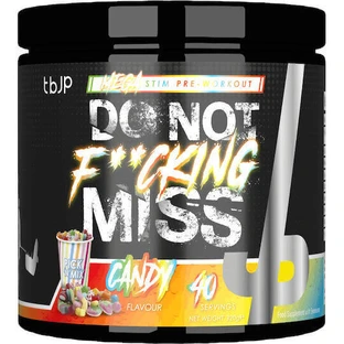 tbJp Do Not F**cking Miss Pre Workout Supplement 320gr Tangy Orange