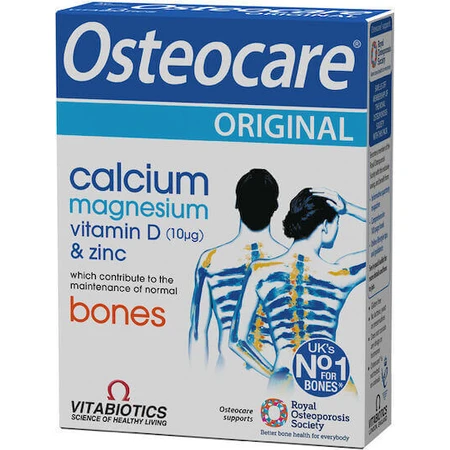 Vitabiotics Osteocare Оригінальна добавка для здоров'я суглобів та кісток 30 таб.: ціни та характеристики