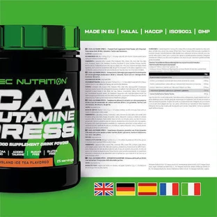 Scitec Nutrition BCAA + Glutamine Xpress 2:1:1 Цитрус