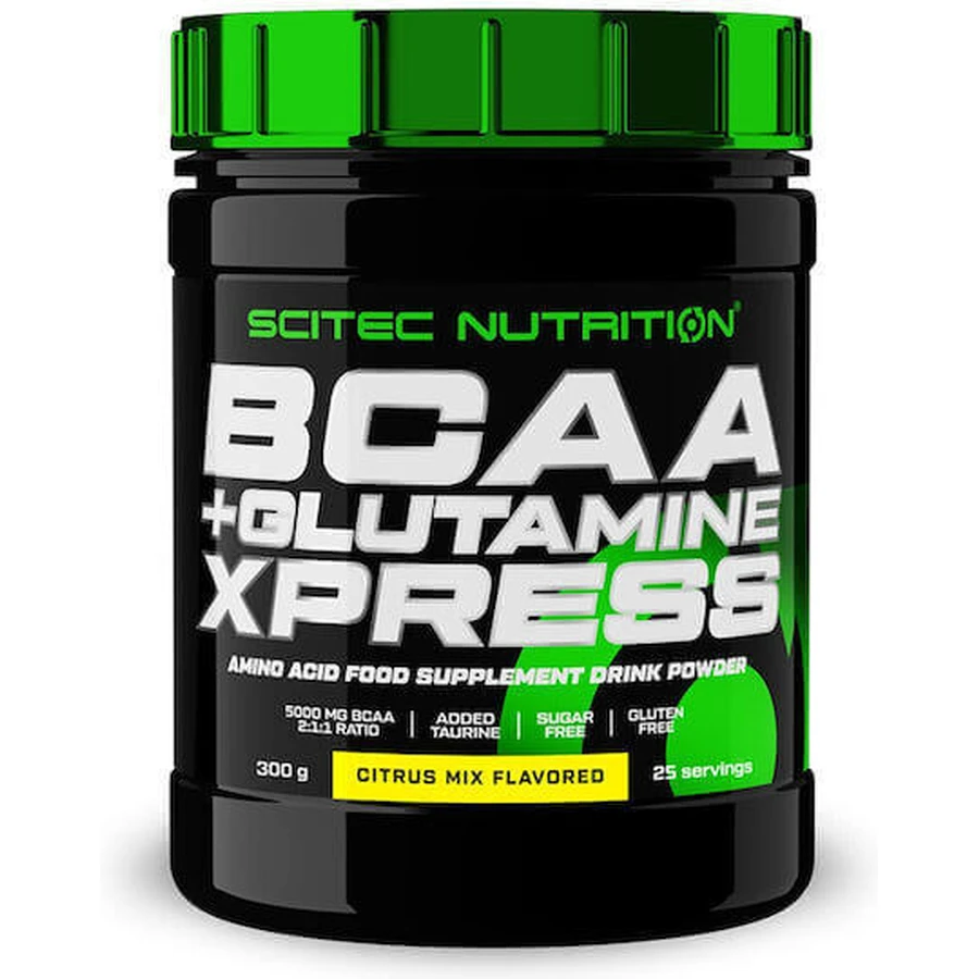 Scitec Nutrition BCAA + Glutamine Xpress 2:1:1 Цитрус: цены и характеристики