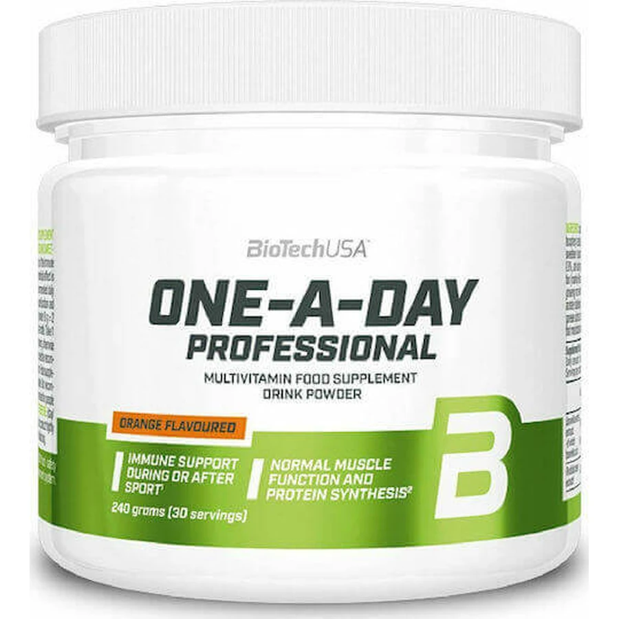 Biotech USA One-A-Day Multivitamin для энергии, укрепления иммунитета и оранжевых волос 240 гр.: цены и характеристики