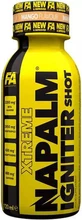 FA Nutrition Napalm Igniter Shot Pre Workout Supplement 120ml Mango