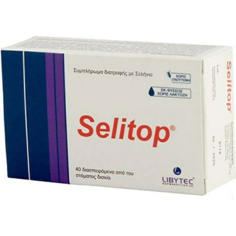 Libytec Selitop Selenium 40 сублингвальных дисков: цены и характеристики