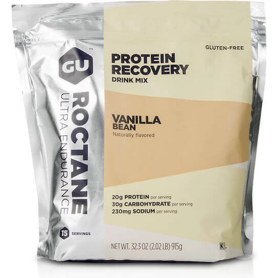 GU Protein Recovery Drink Mix Whey Protein Сывороточный протеин без глютена со вкусом ванильных бобов 915 гр.: цены и характеристики