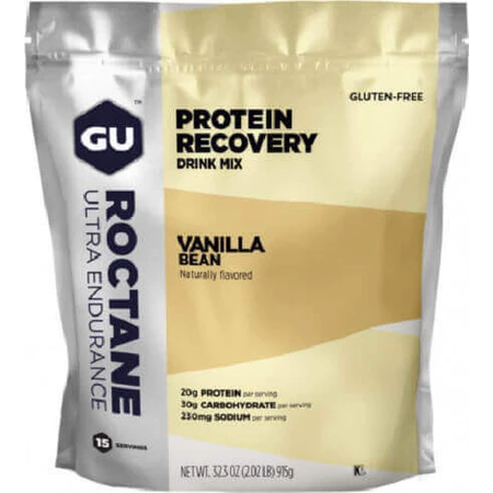GU Protein Recovery Drink Mix Whey Protein Сывороточный протеин без глютена со вкусом ванильных бобов 915 гр.: цены и характеристики