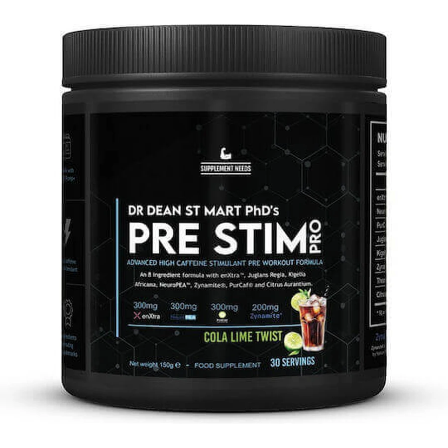 Supplement Needs Pre Stim Pro Supplement Pre Workout 1oz Strawberry Surge: ціни та характеристики