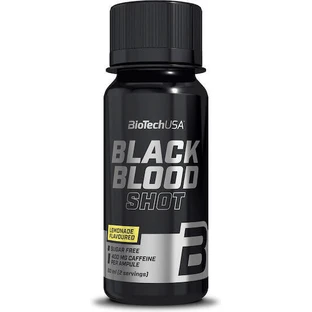 Biotech USA Black Blood Shot добавка для схуднення 60мл лимонад