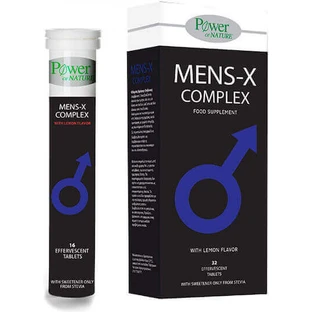 Power Health Mens-X Complex Testosterone Boosting Supplement 32 tabs eff Lemon