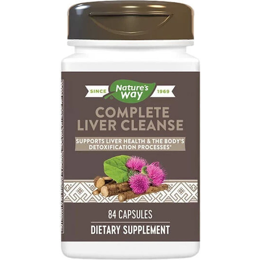 Nature's Way Complete Liver Cleanse Полное очищение печени Специальная диетическая добавка 84 капс: цены и характеристики