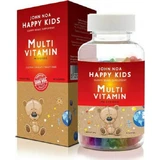 John Noa Happy Kids MultiVitamin Мультивитамины для энергии, укрепления иммунной системы и волос Мультифлаворы 90 желейных конфет
