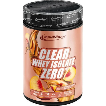 IronMaxx Clear Whey Isolate ZERO Сывороточный протеин без лактозы со вкусом персикового чая со льдом 400 гр.: цены и характеристики