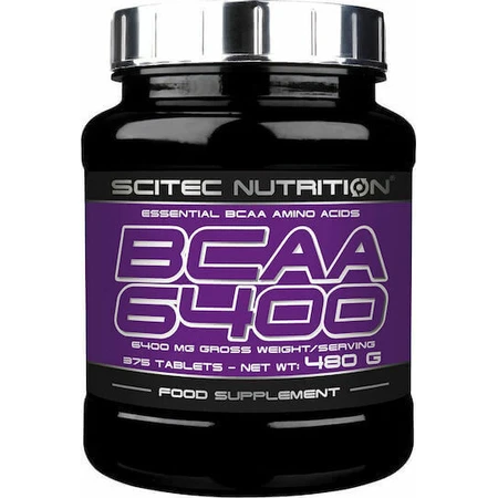 Scitec Nutrition BCAA 6400 375 таблеток без смаку: ціни та характеристики