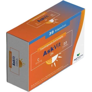 Ask Pharma AskVit Витамин для укрепления иммунной системы и здоровья птиц 30 капс