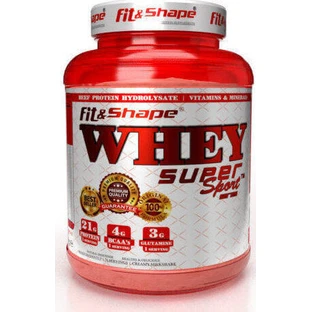 Fit & Shape Whey Сывороточный протеин Super Sport Whey со вкусом ванильного мороженого 2,27 кг
