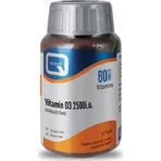 Quest Vitamin D3 Cholecalciferol Холекальциферол Вітамін для зміцнення імунної системи та здоров'я яєць 2500iu 60 таблеток: ціни та характеристики