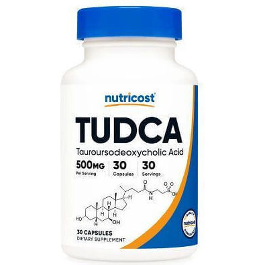 Харчова добавка Nutricost Tudca 500 мг Спеціальна спеціальна 30 капс.: ціни та характеристики