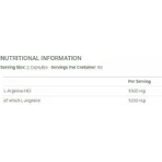 Applied Nutrition L-аргинин 1500 мг 120 капсул: цены и характеристики